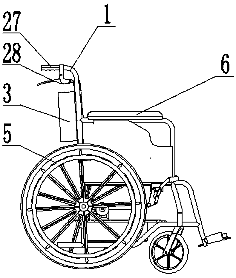 Anti-decubitus electric wheelchair