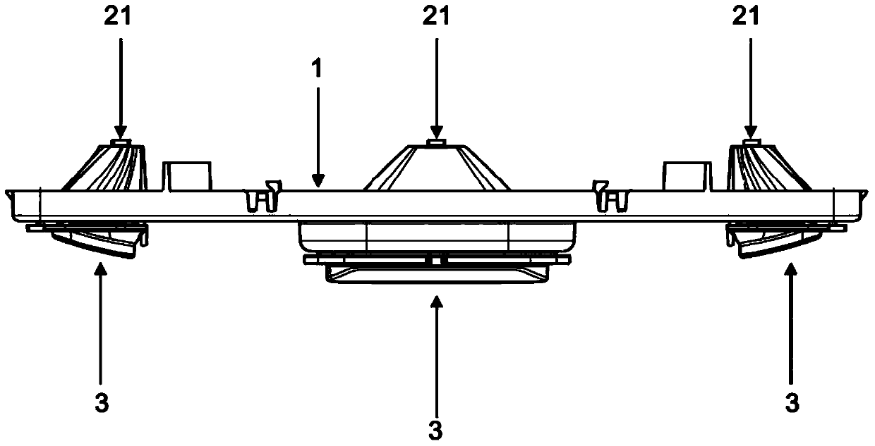 car interior lamp