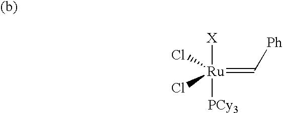 Composition curable by metathesis reaction