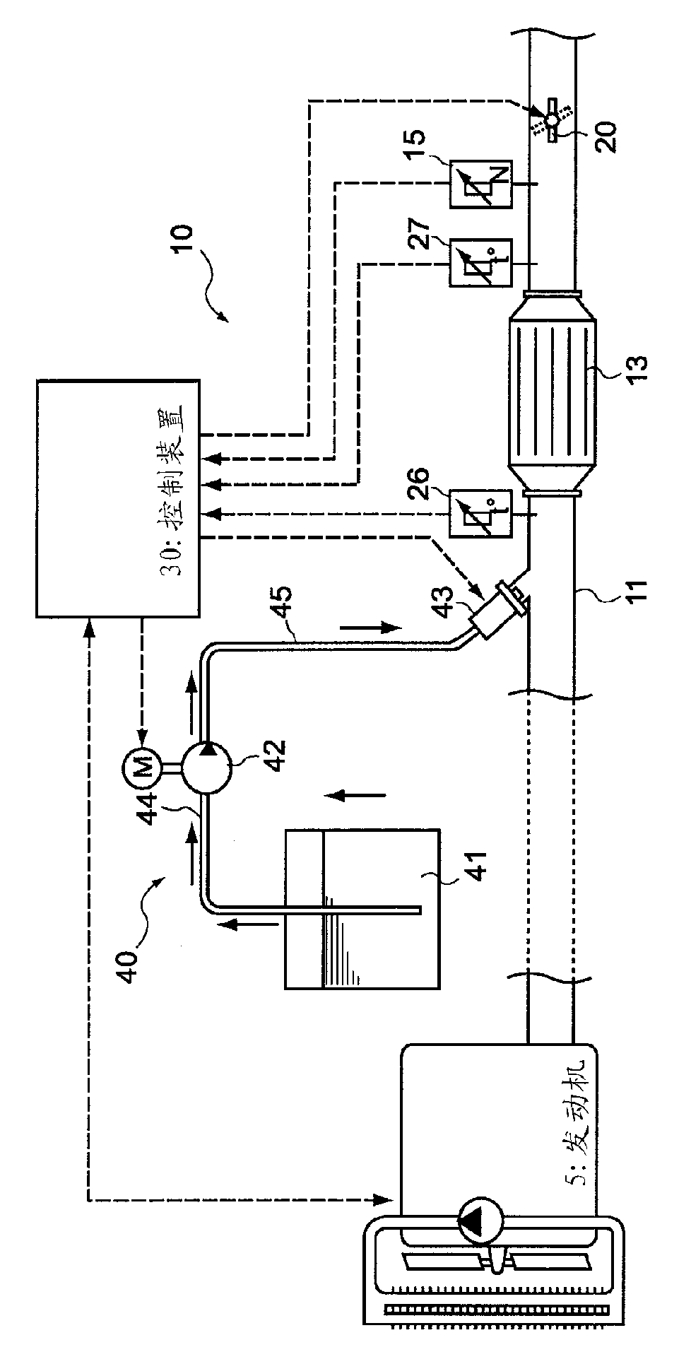 Exhaust gas purification system abnormality diagnosing device and abnormality diagnosing method, and exhaust gas purification system