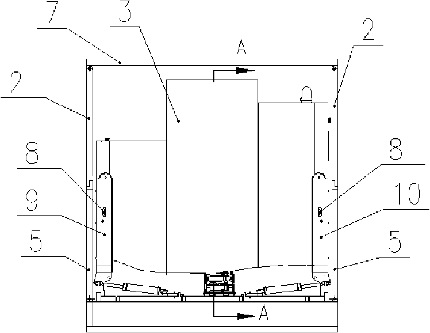 Mobile-box-type X-ray cargo inspection system