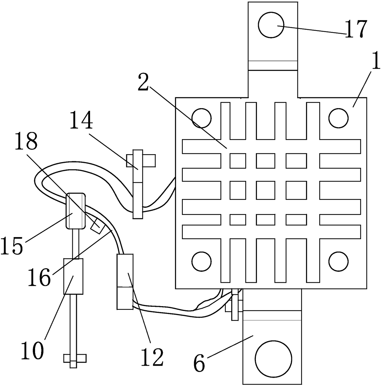 Installation structure of automobile back-row safety belt