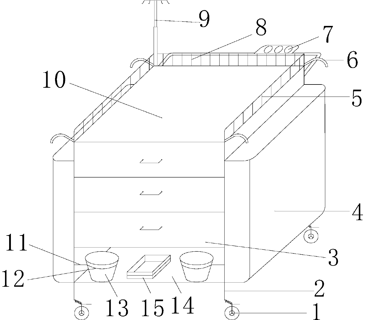 Multifunctional treatment vehicle applied to continuous kidney replacement therapy