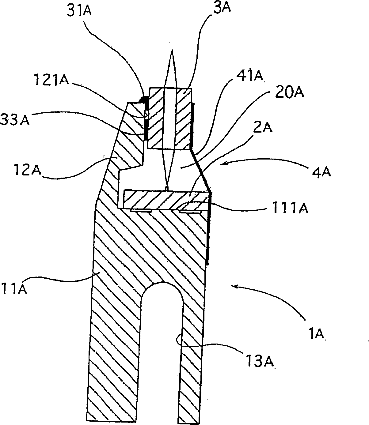 LED print-head and producing method thereof, and methof for producing LED substrate and pasting method thereof