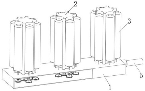 Adsorption cylinder device