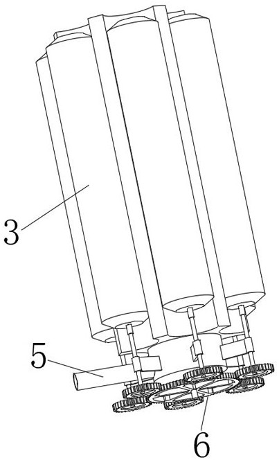 Adsorption cylinder device