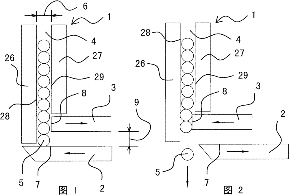 Automatic widening device for automatic acupuncture needle handle winding machine