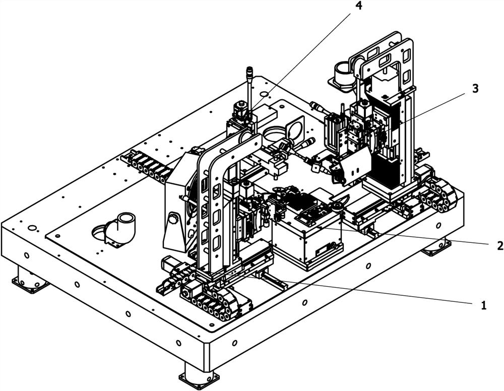 Equipment for coupling clamping and suction of micro device and machining method thereof