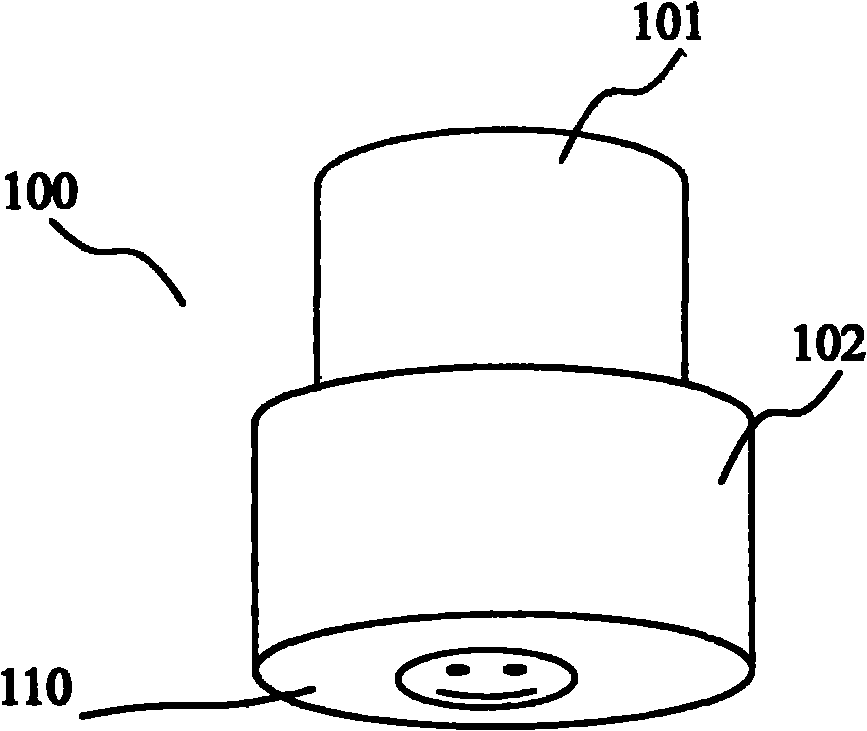 Electronic seal for information medium signature containing electronic component