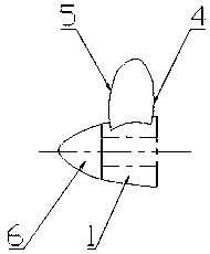 Tool path generating method of propeller blade processing