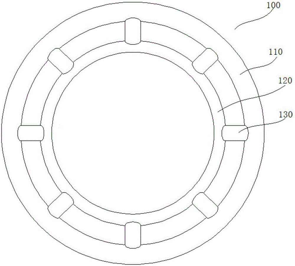 Sealing ring used for pipe gastight connection