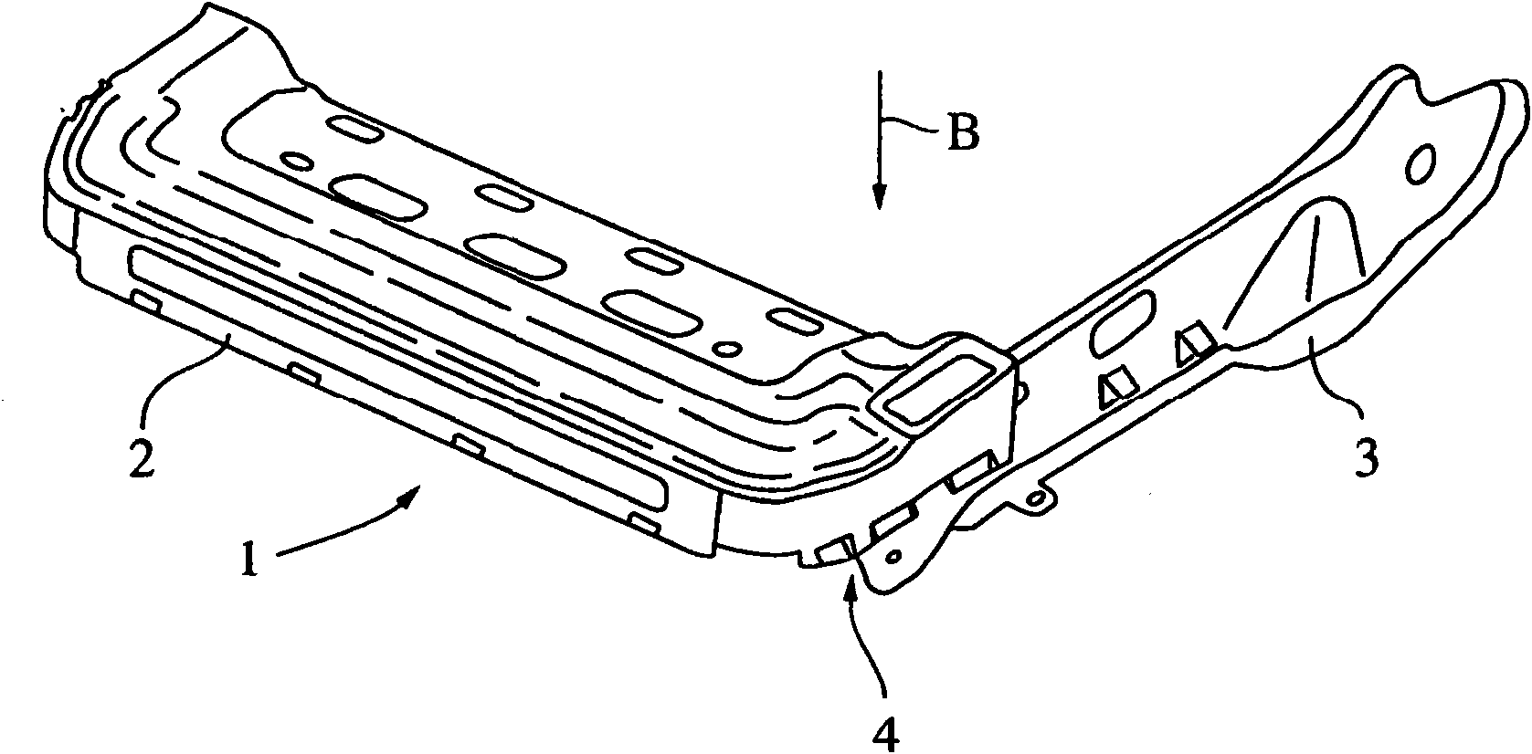 Assembly method for forming a seating structure of a vehicle seat, and seating structure