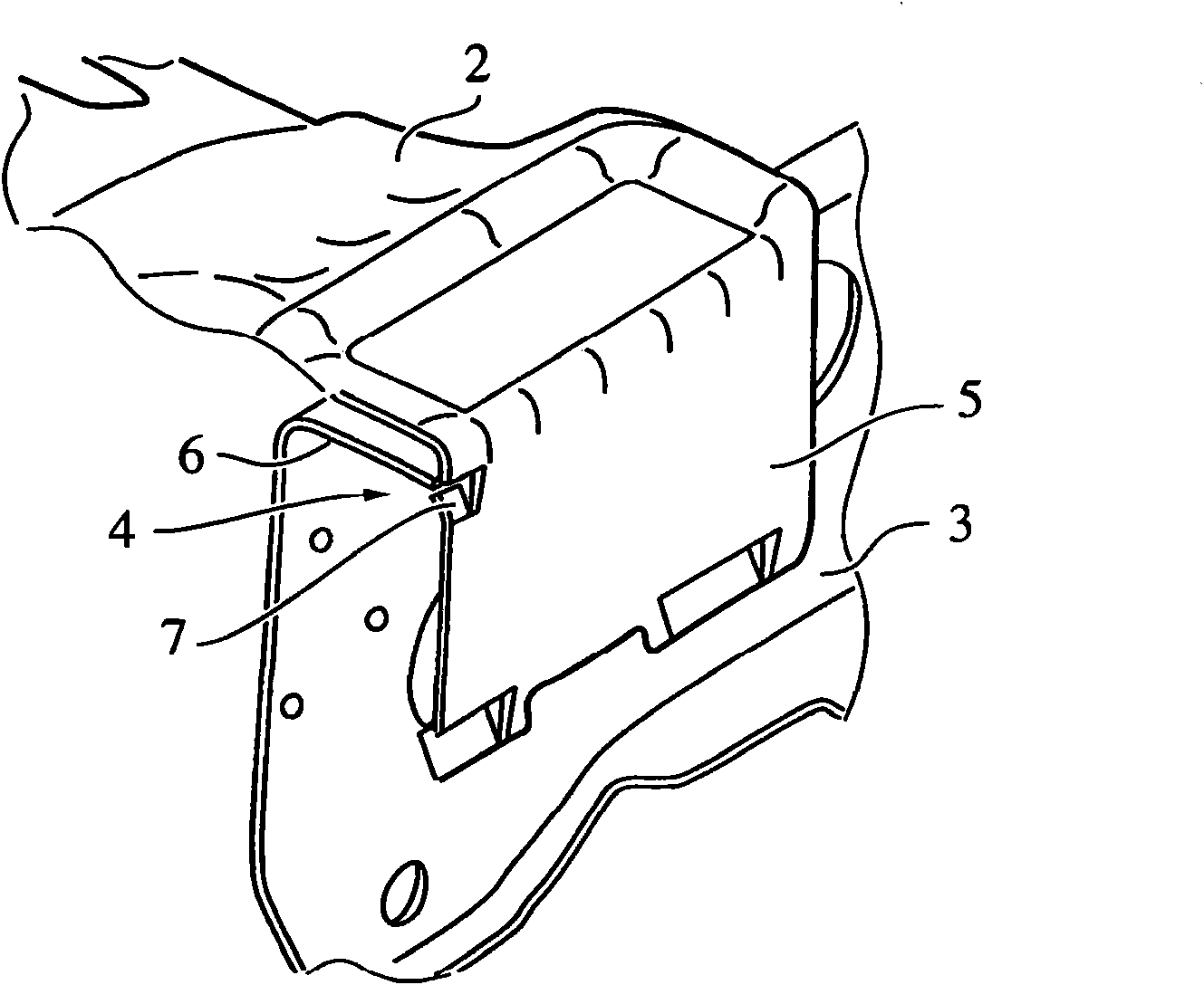 Assembly method for forming a seating structure of a vehicle seat, and seating structure