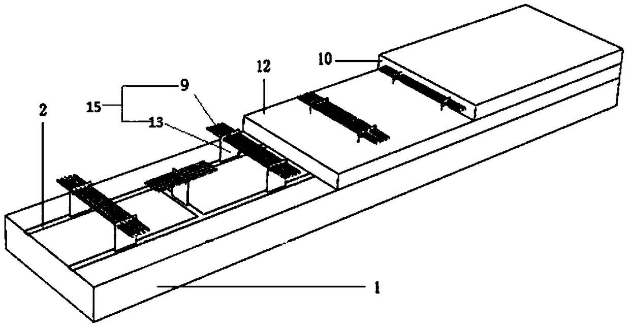 Precast assembled composite thermal insulation external wall and construction method thereof