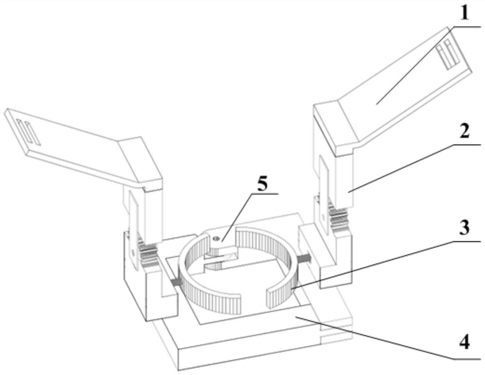 Suspension type self-adjusting ultrasonic scanning probe fixing frame