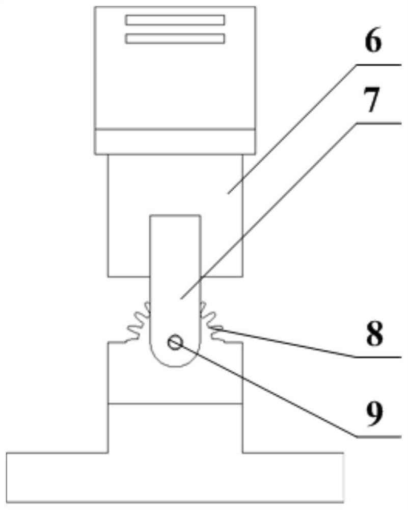 Suspension type self-adjusting ultrasonic scanning probe fixing frame