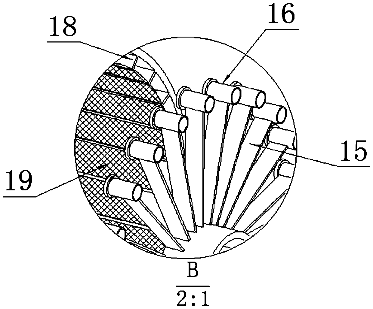 Rotating shelf for I-shaped phenolic sheet products