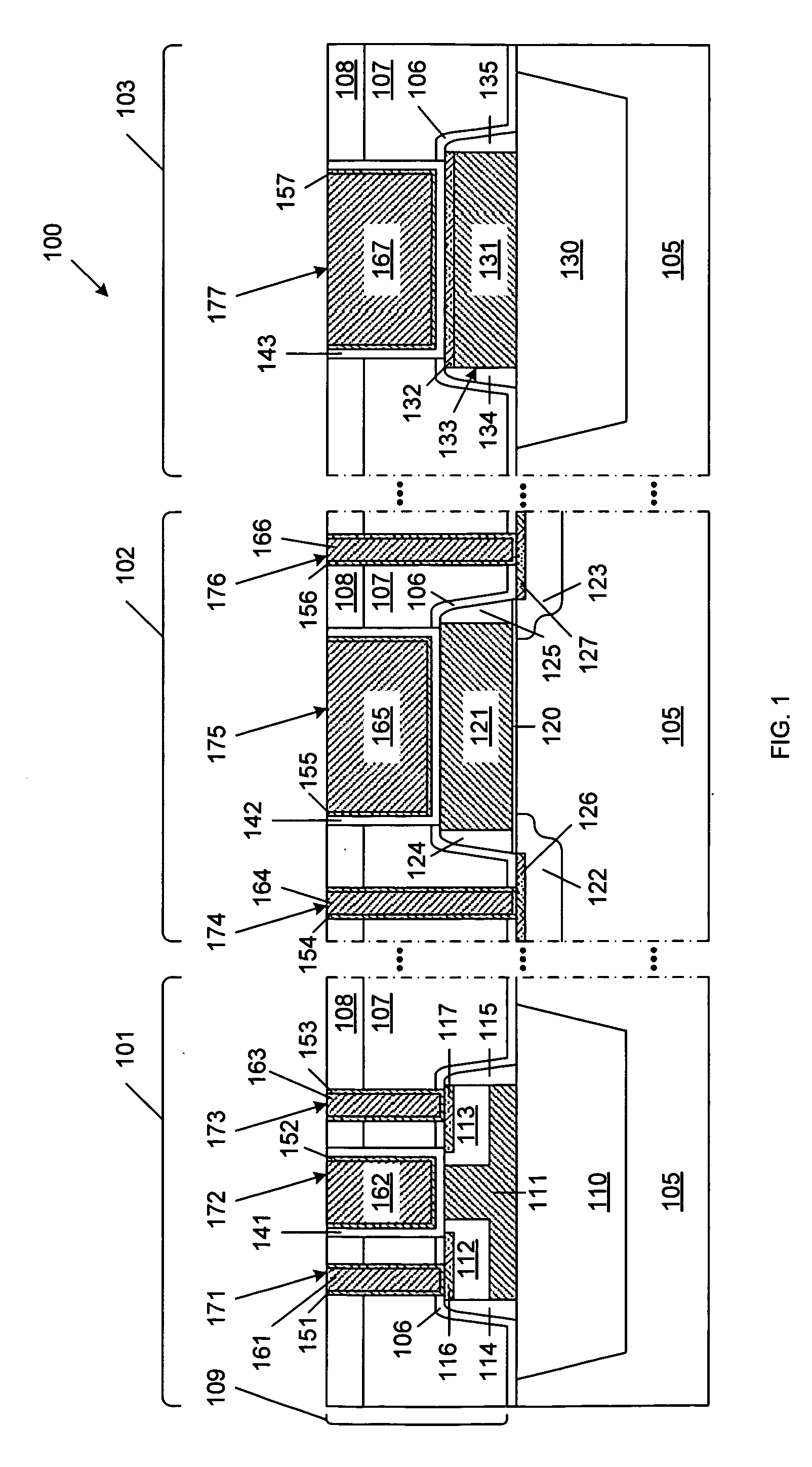 Method For Fabricating Capacitor Structures Using The First Contact Metal