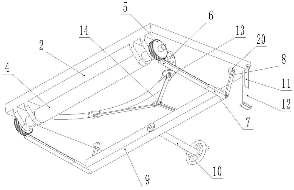 Lower limb lifting device for varicose veins