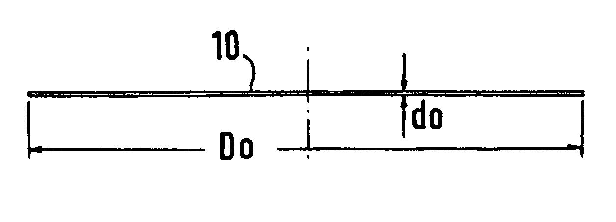 Method for producing a cover that can be placed on the end of a motor vehicle exhaust pipe, and a cover produced according to this method