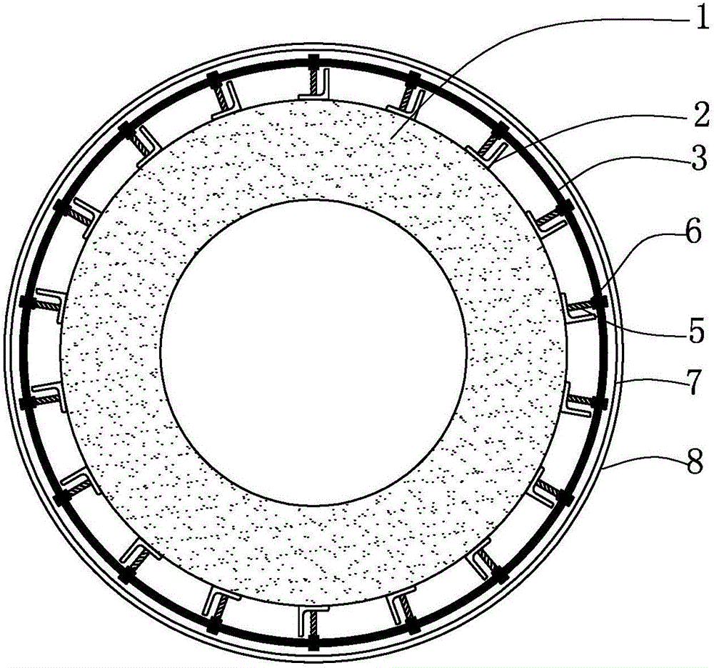 Multi-point Fastening and Reinforcement Method for Concrete Silo Structure