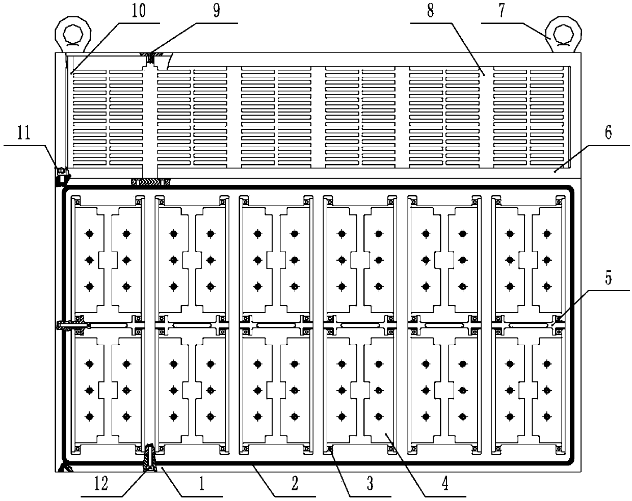 High-efficiency micro-conduction heat dissipation module