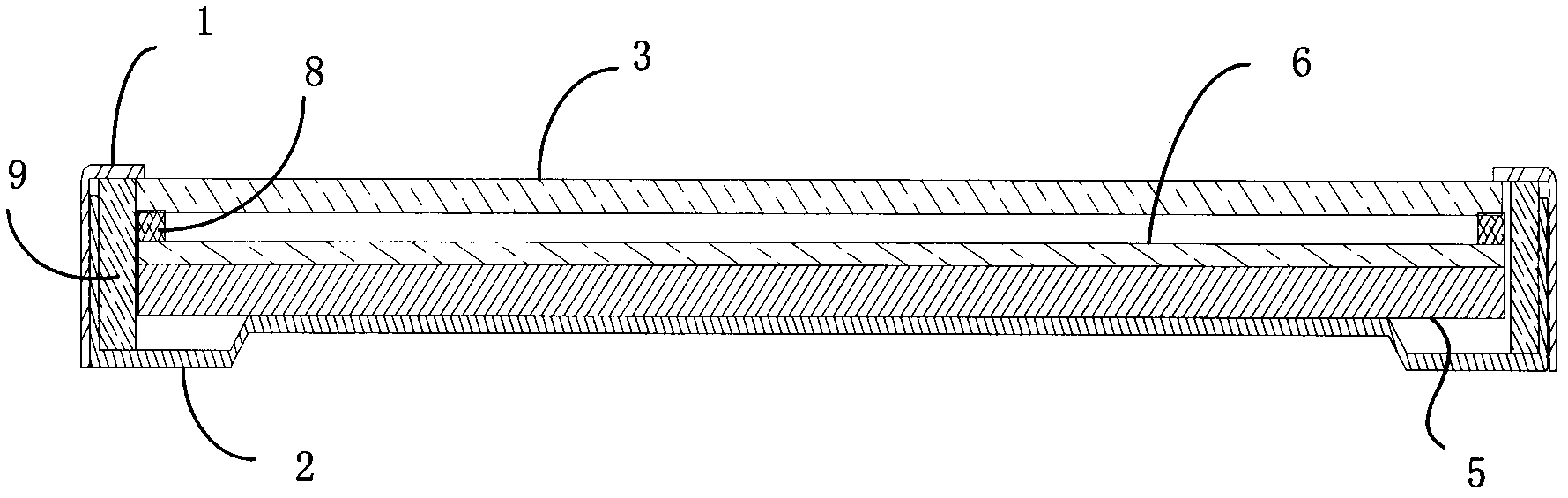 Combination method and structure of liquid crystal display device, liquid crystal panel and back light module