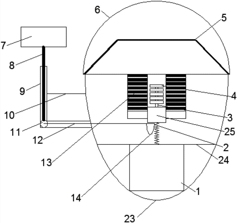 Wave energy-solar energy complementary power self-supply device for drifting buoy