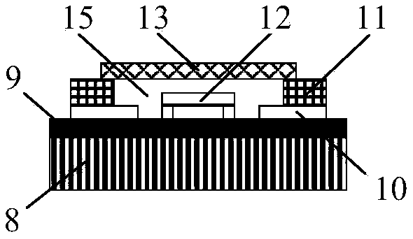 Fixed beam directly heated microwave signal detector