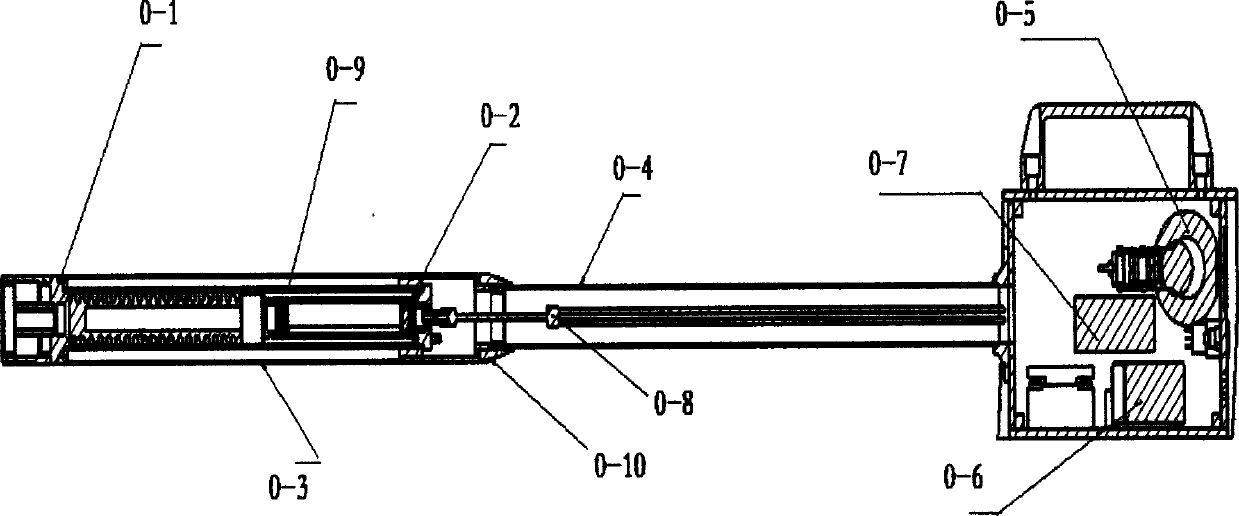 Novel portable gas normal position monitor of flue gas and pipeline gas