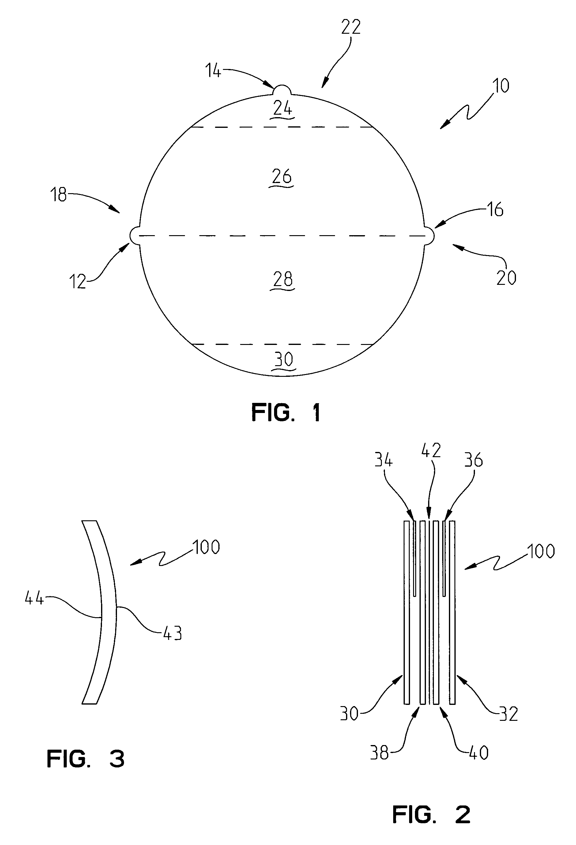 Sunglass lens