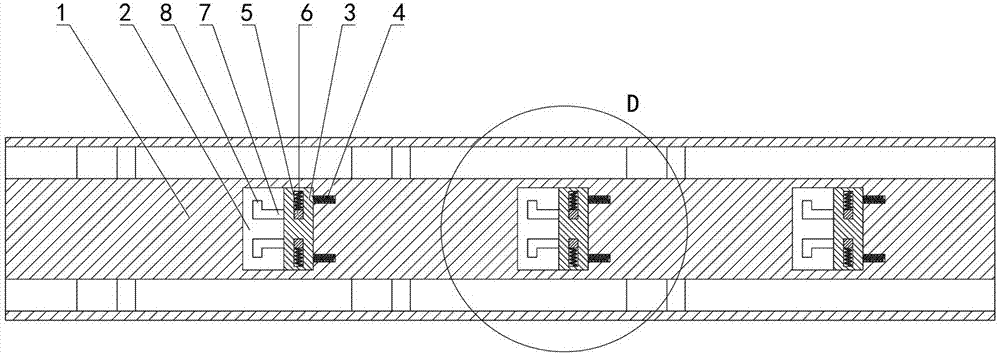 Arm fracture security supporting device