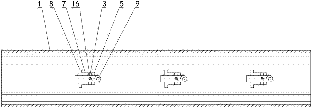 Arm fracture security supporting device