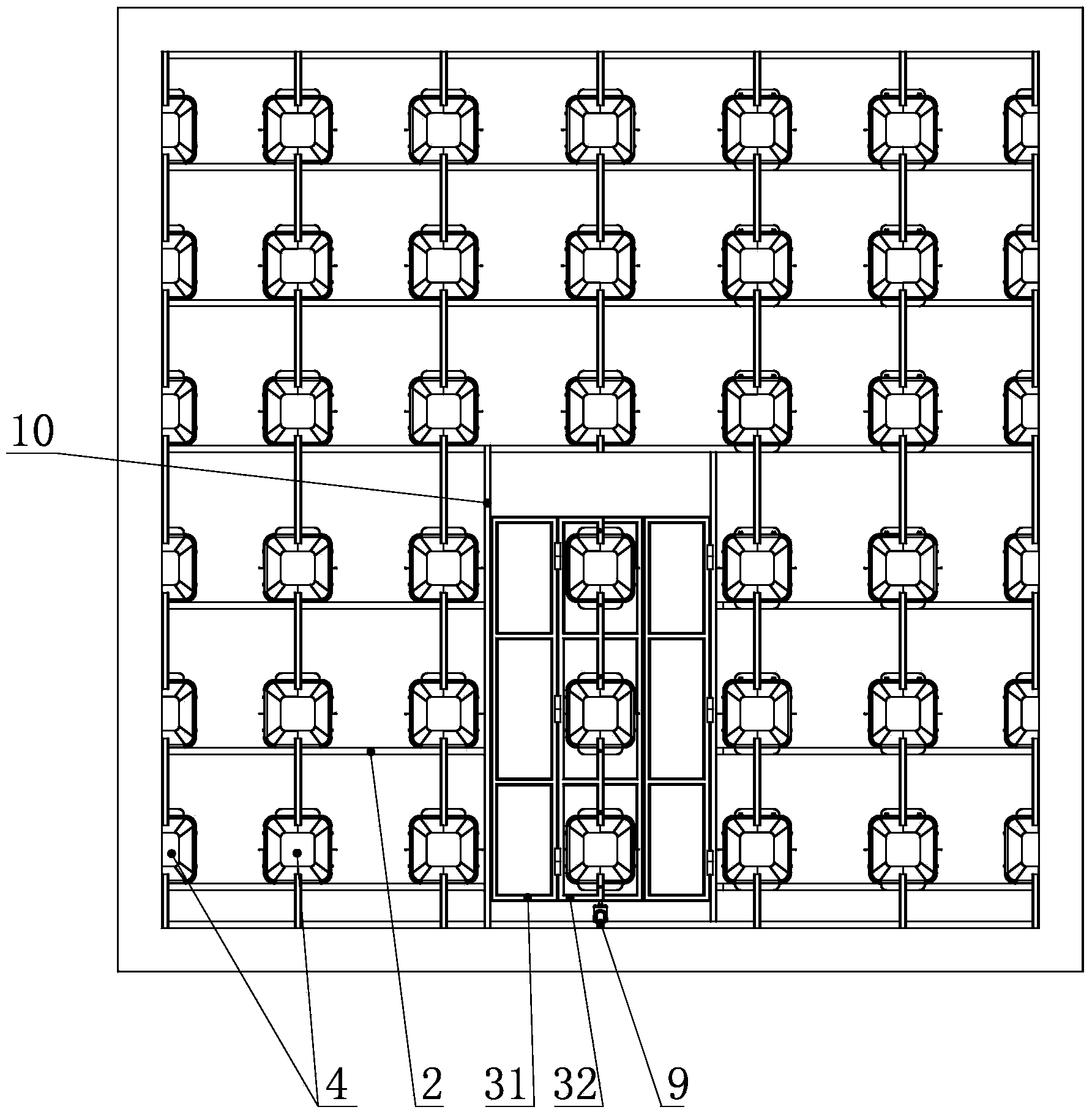 Combined type array impedance recombination silencer