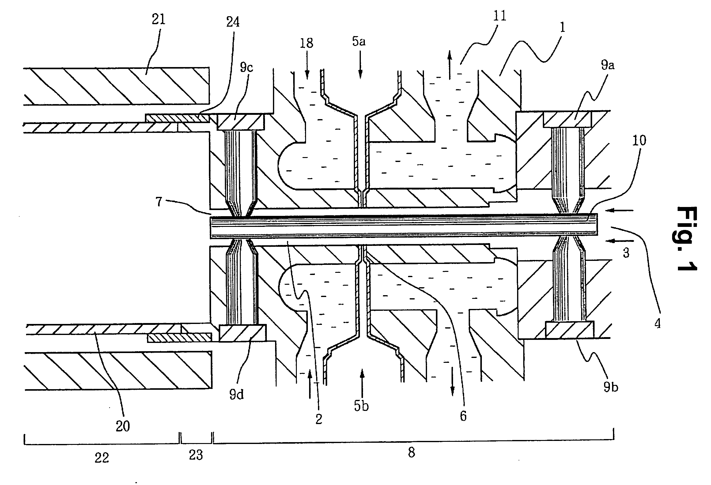 Evaporation method and evaporator