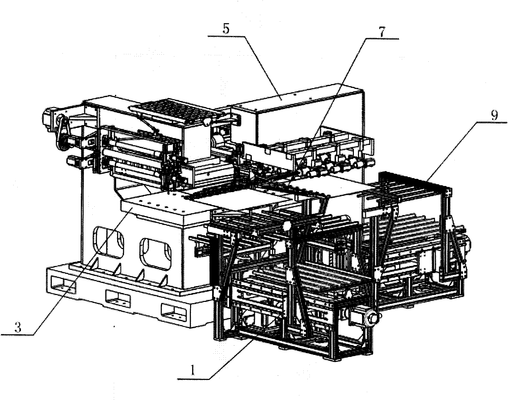 Digital bronzing machine