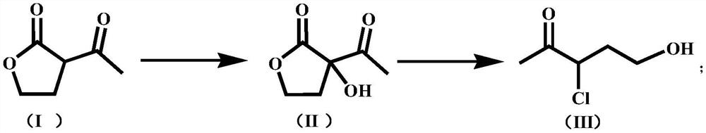 Green synthesis method of vitamin B1 intermediate