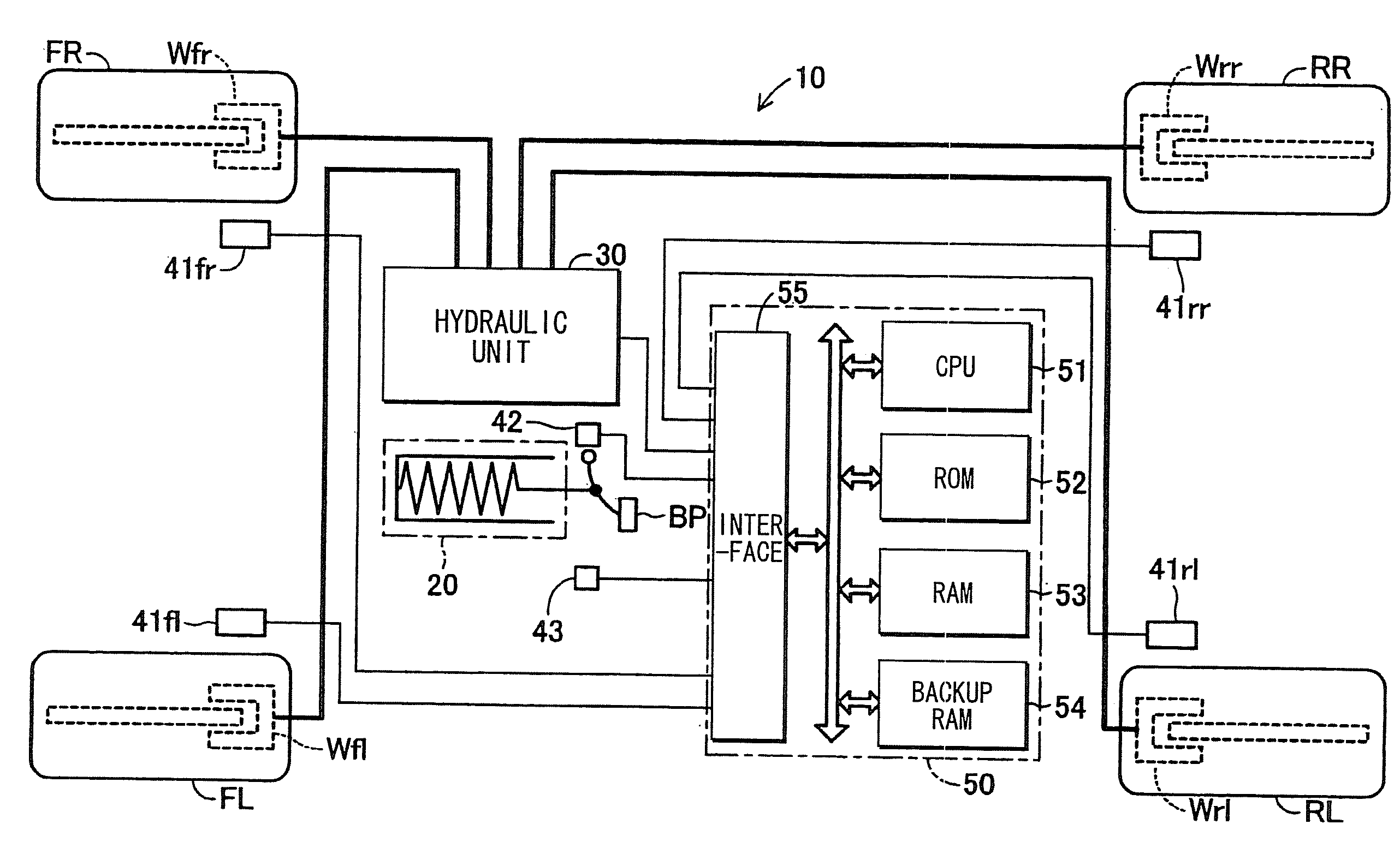 Motion control system for vehicle