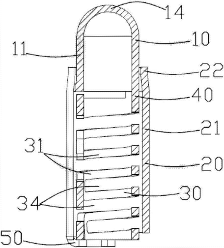 Manufacture method of spring connector