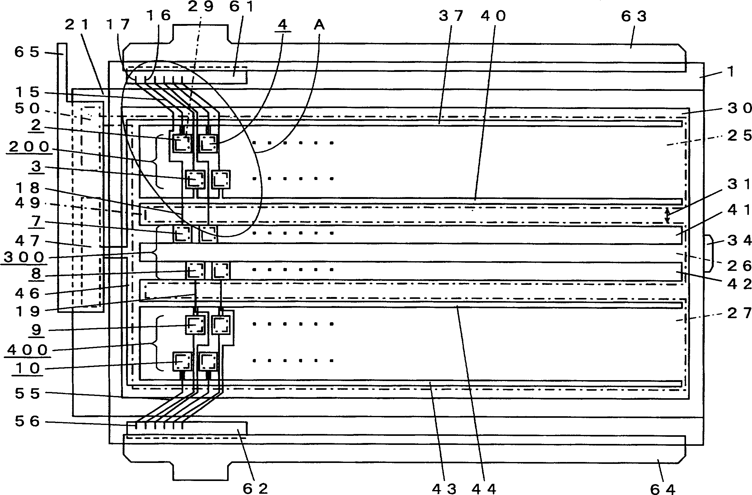 Liquid crystal shutter device