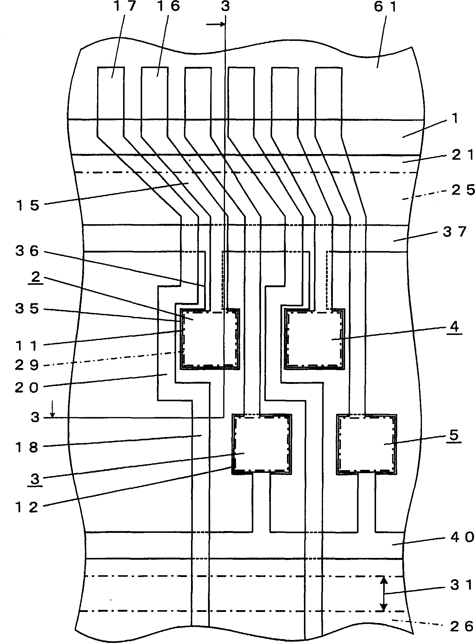 Liquid crystal shutter device