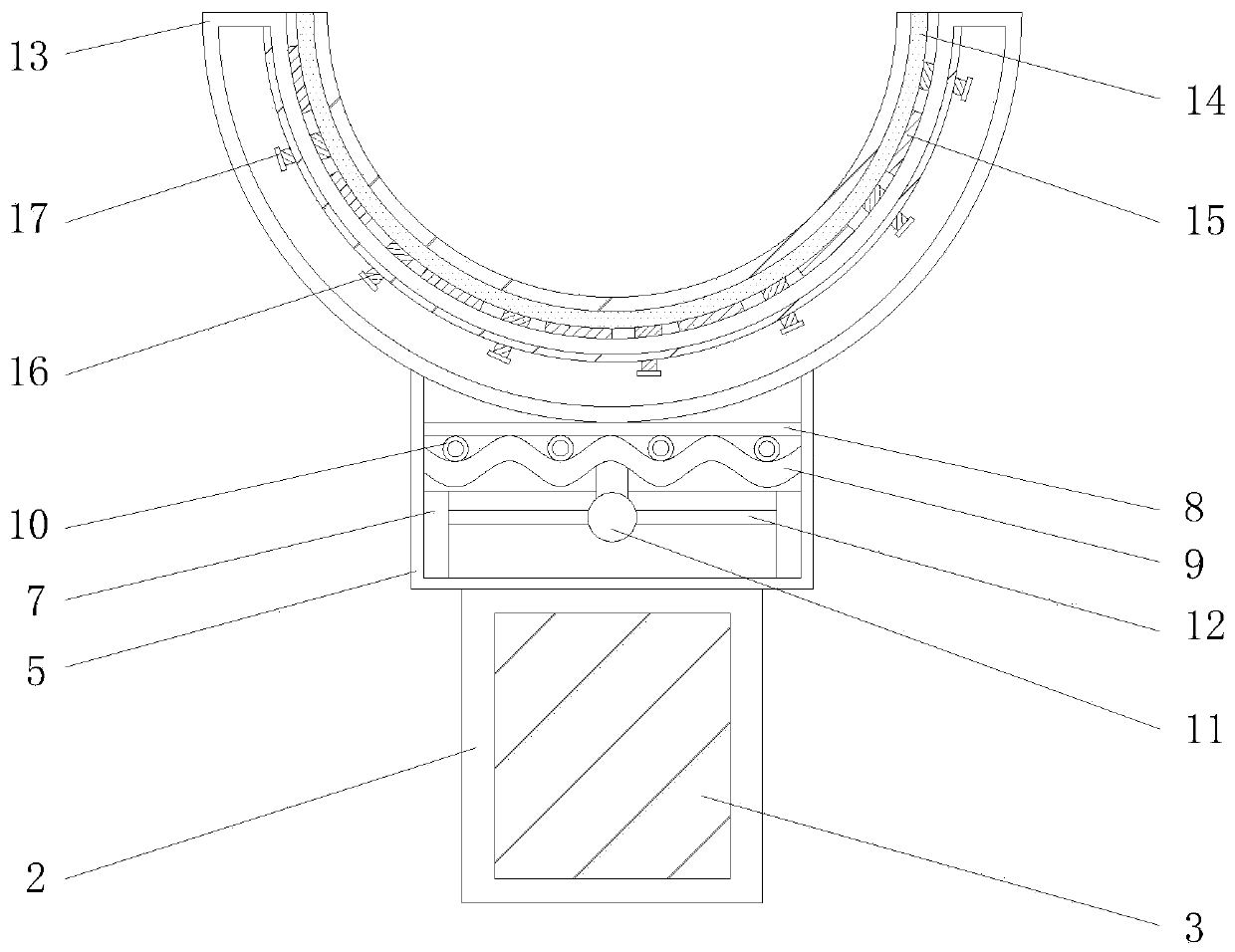 A simple device for hot cutting and blanking of bearing steel bars