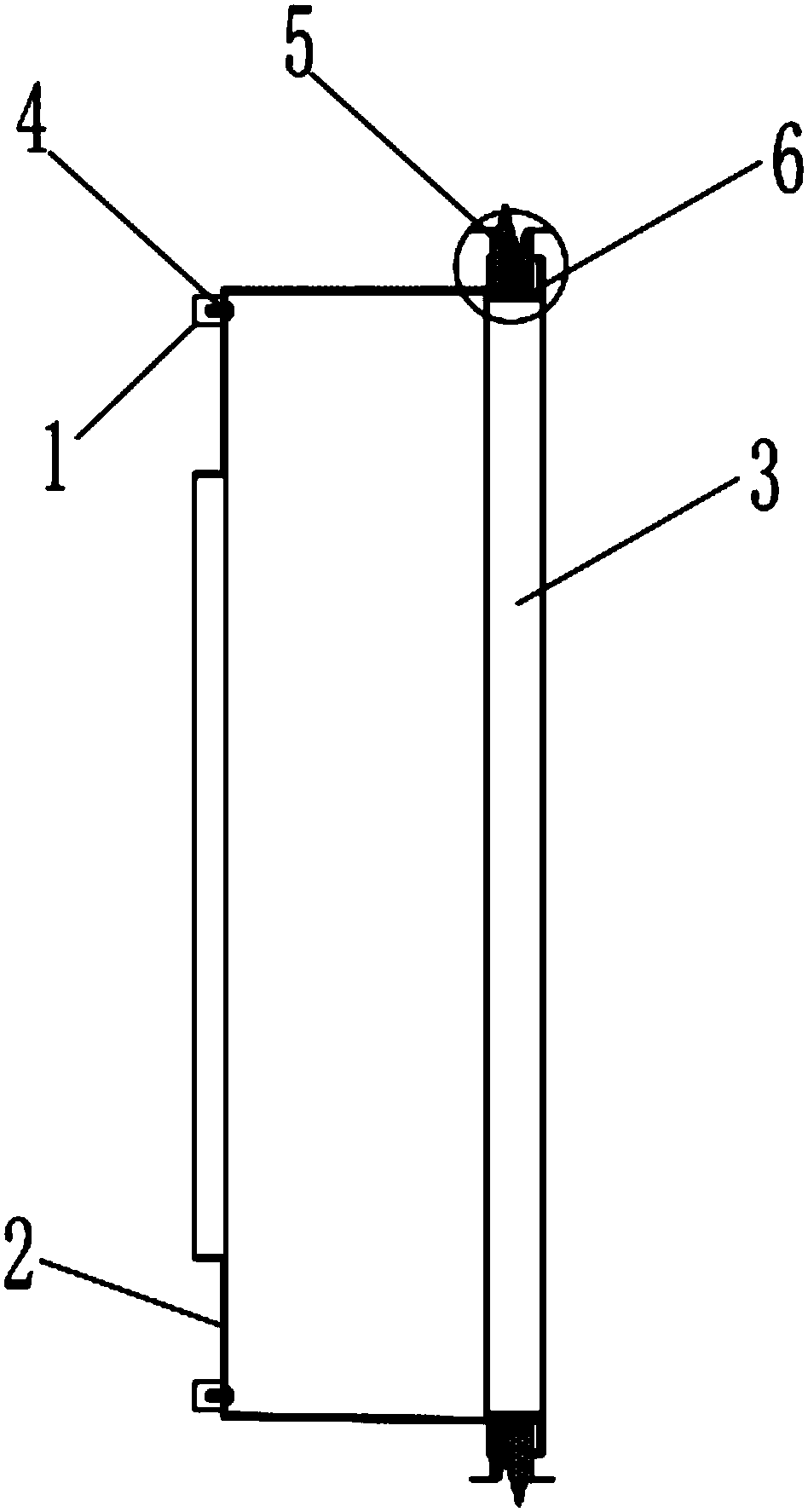 Outfitting window frame and mounting method