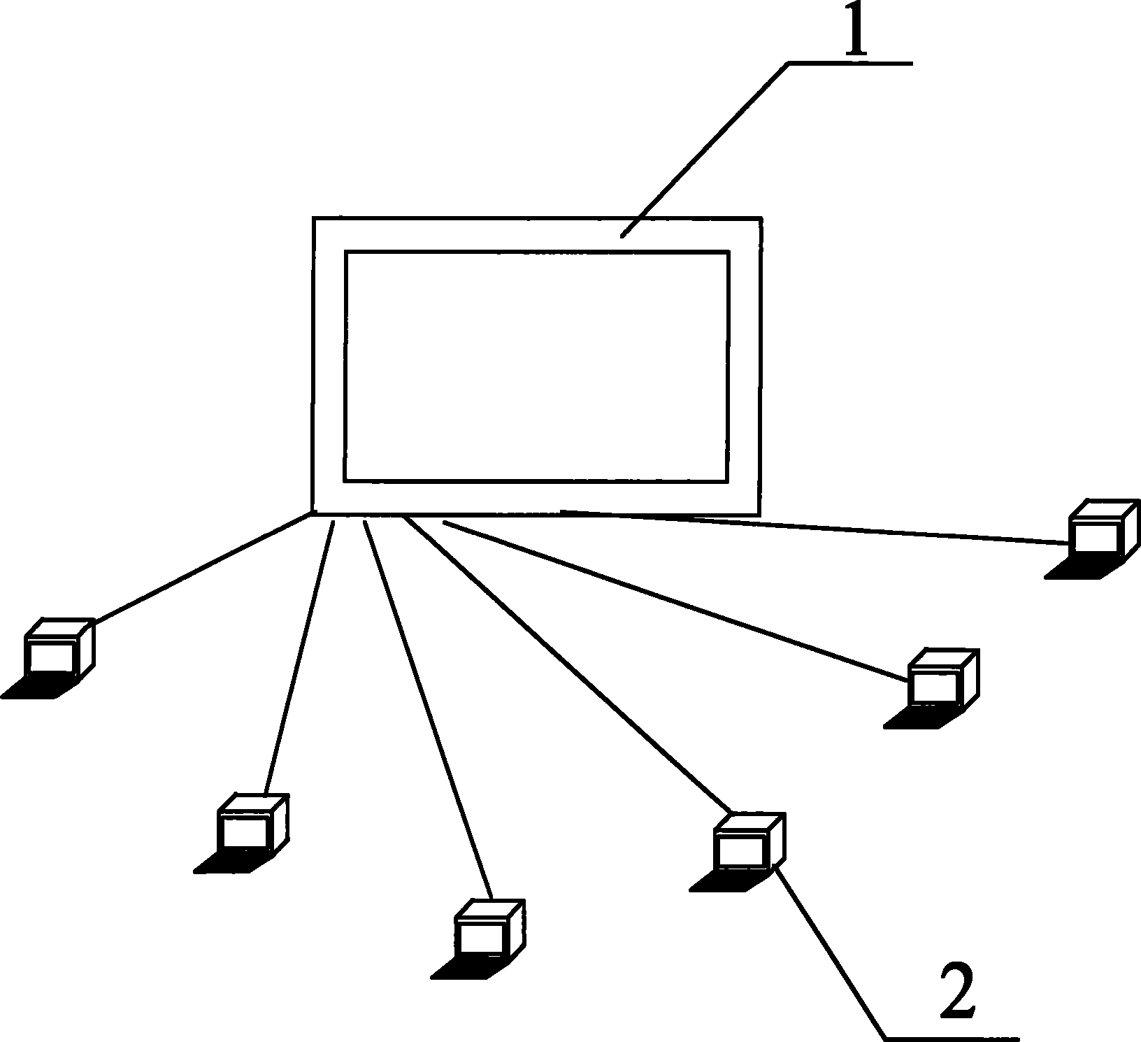 Interactive whiteboard teaching system