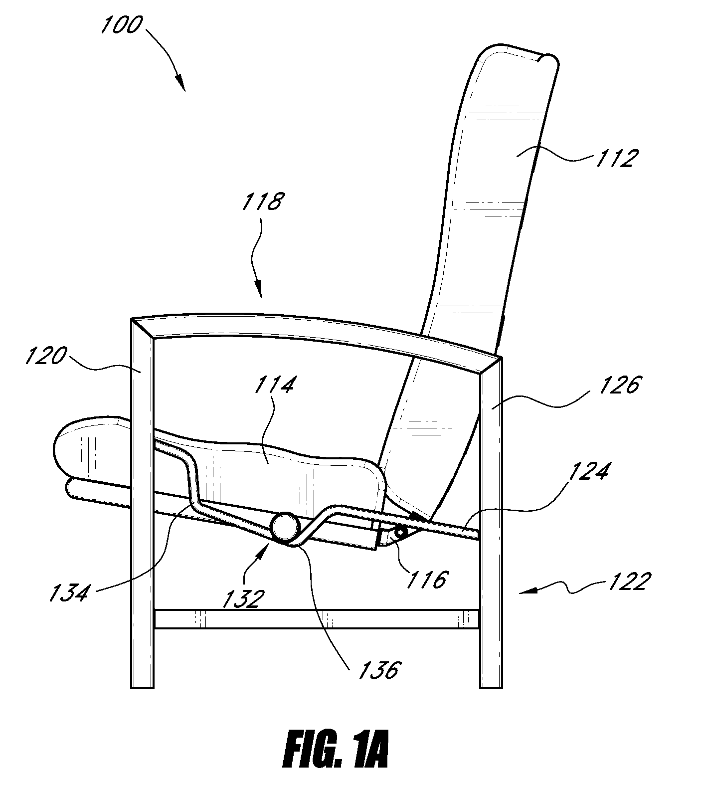 Reclinable seating apparatus and method