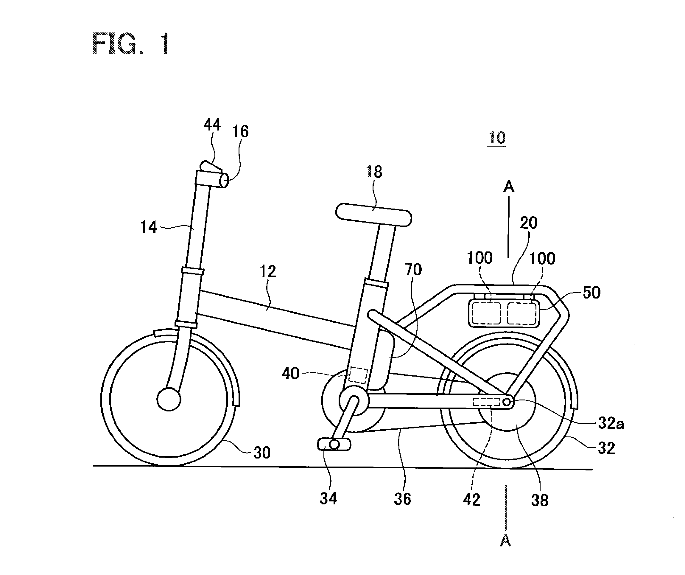 Electric wheeled apparatus powered by battery packs