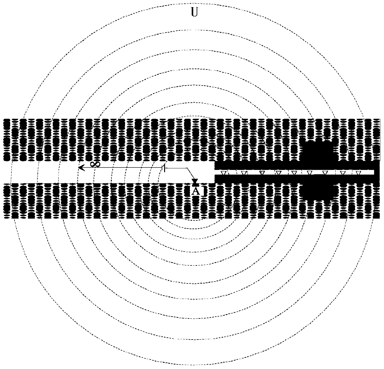 In-hole direct current electric method advanced detection method