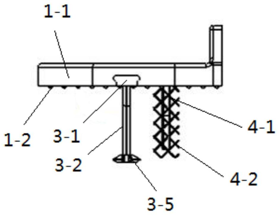 Wedge-shaped pressurizing biological single-compartment knee joint tibial plateau