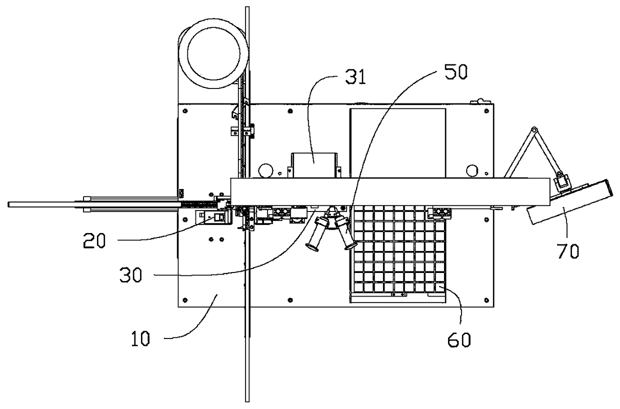 Magnetic core assembly testing equipment and magnetic core assembly testing method