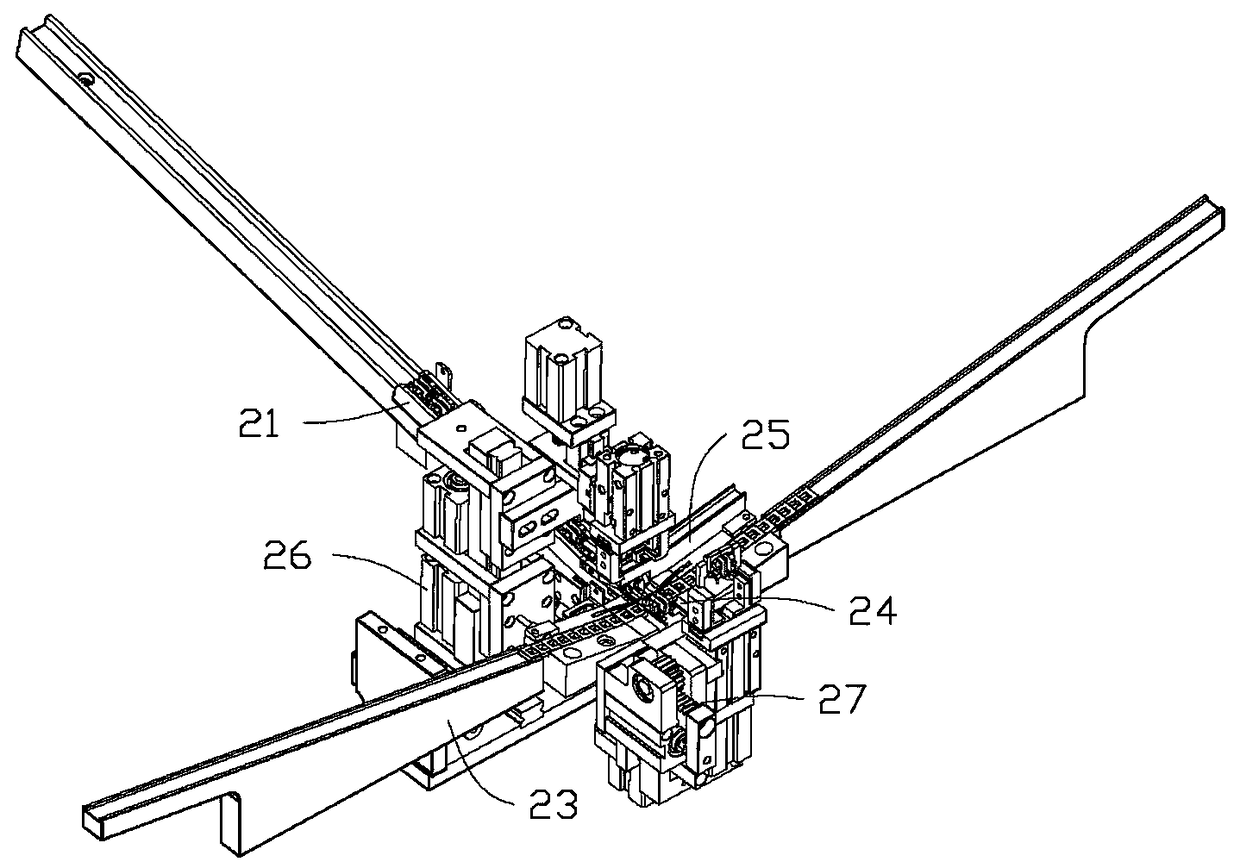 Magnetic core assembly testing equipment and magnetic core assembly testing method